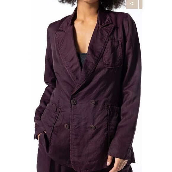 Burning Torch WALLACE BLAZER in PRUNE NWT Size XS - Picture 3 of 11
